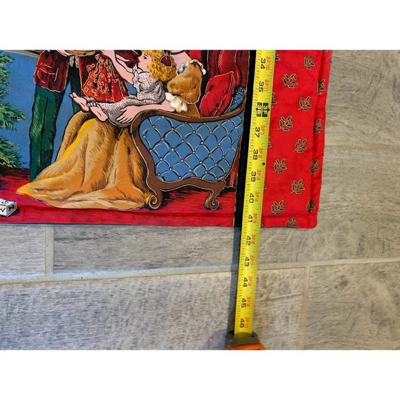 Cotton quilt Christmas Fabric Astro Textile throw - Picture 4 of 4